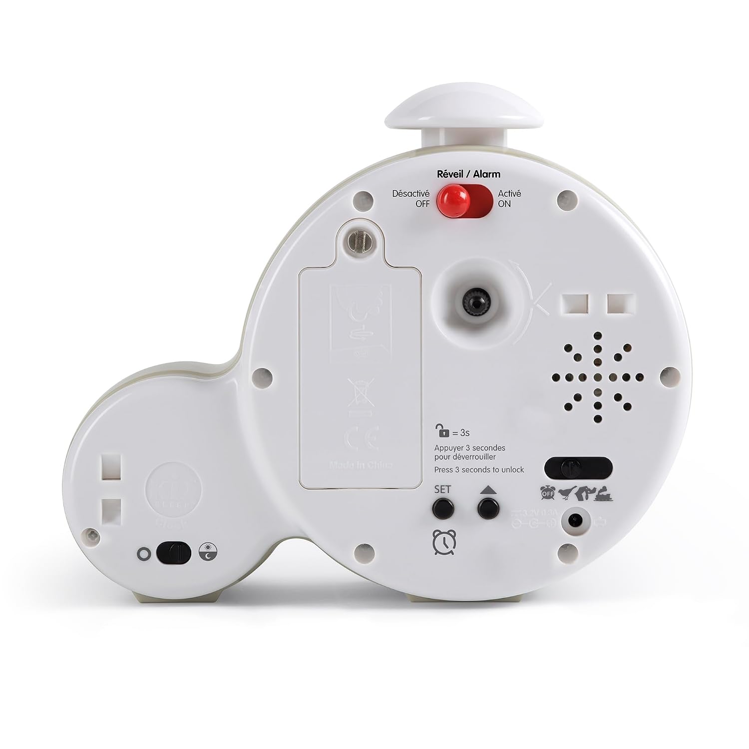 CLAESSENS' KID Kid Sleep Clock — Mon premier réveil rose – Image 7