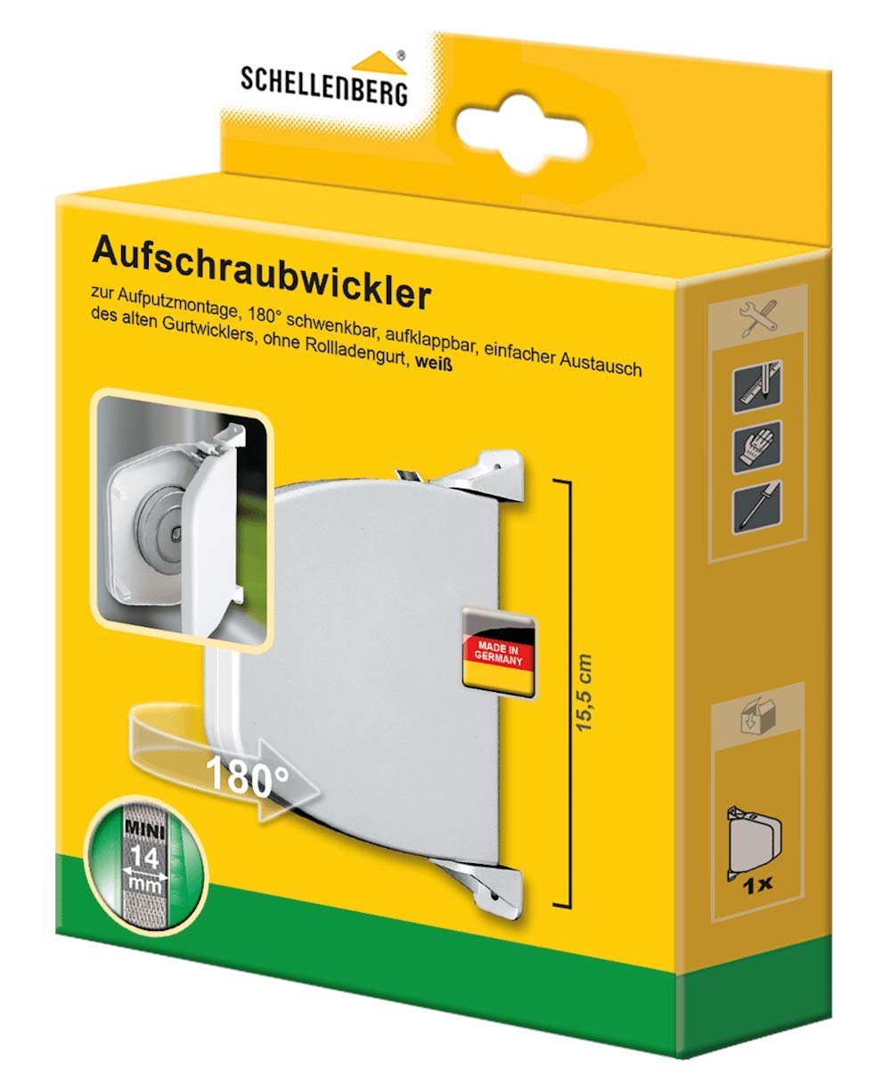 SCHELLENBERG — Enrouleur de sangle pivotant 5 m 14 mm – Image 5