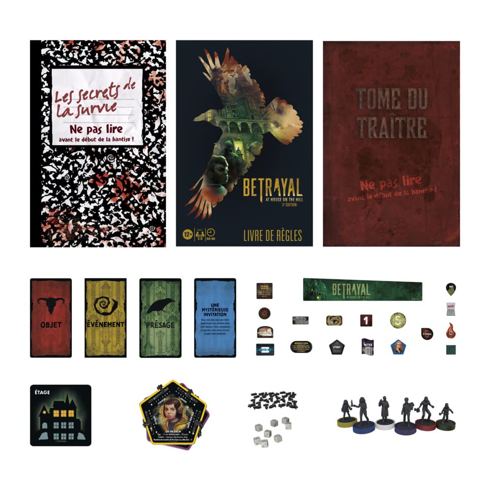 BETRAYAL AT HOUSE ON THE HILL — Jeu de société 3e édition – Image 3