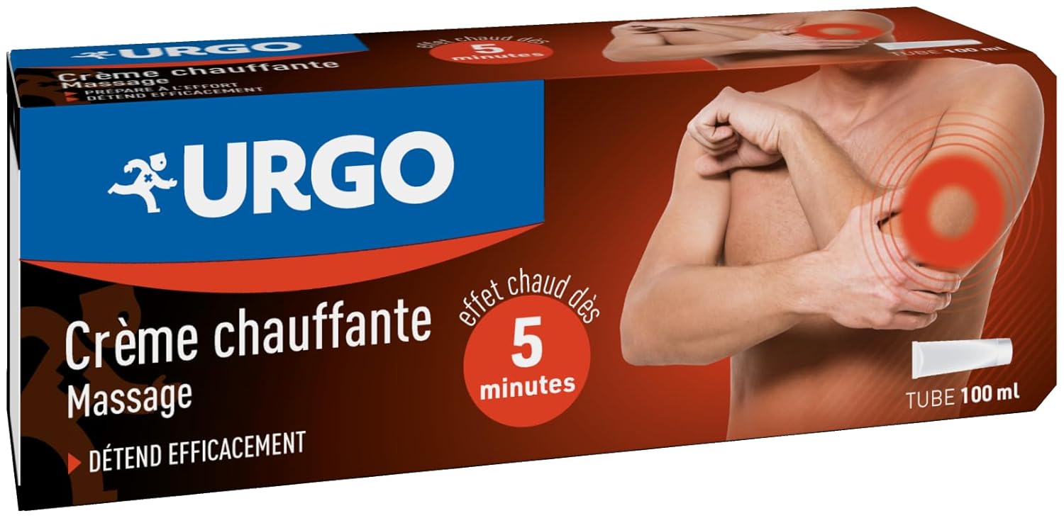 URGO — Crème chauffante de massage 100 ml