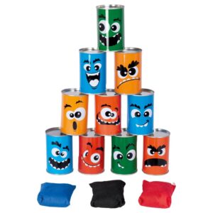 P'TIT CLOWN - 24539 - Jeu d'extérieur - chamboule Tout