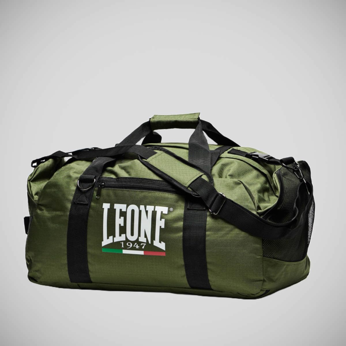 LEONE 1947, Sac de Sport, Adulte Unisexe, Vert, Taglia Unica, AC909