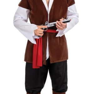 P'tit Clown - 23769 - Costume pirate - adulte - XS