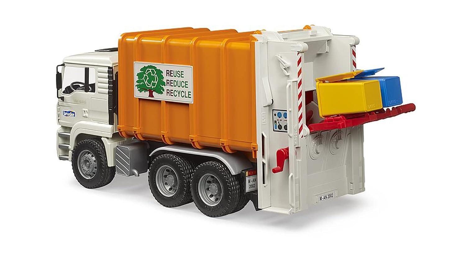 BRUDER MAN TGA — Camion à ordures 1:16 – Image 2