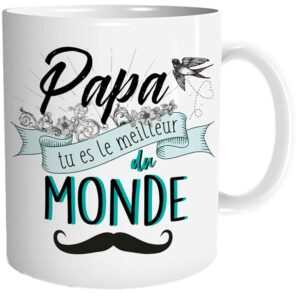 fête des pères Mug Papa tu es le meilleur du monde
