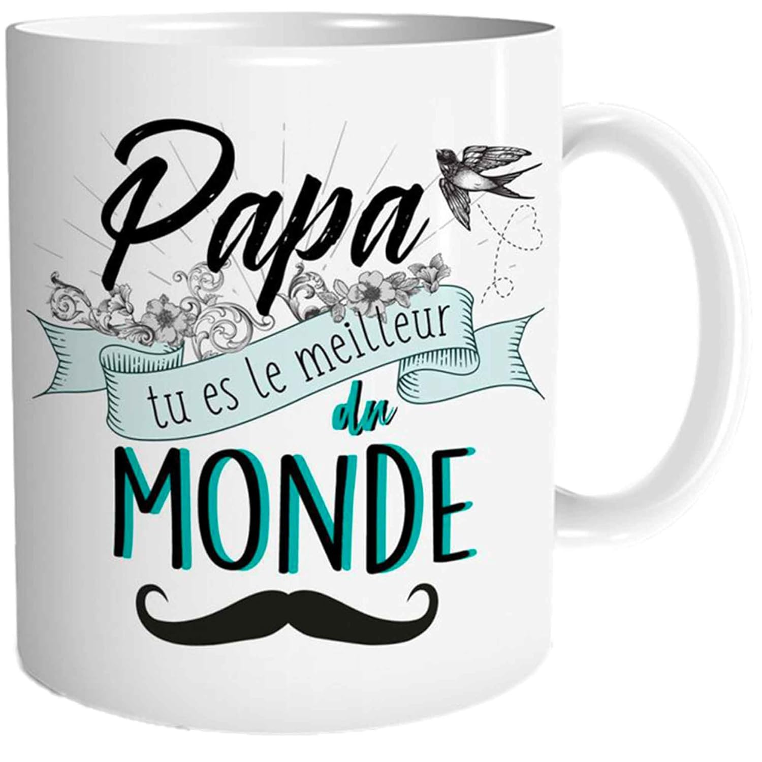 fête des pères Mug Papa tu es le meilleur du monde
