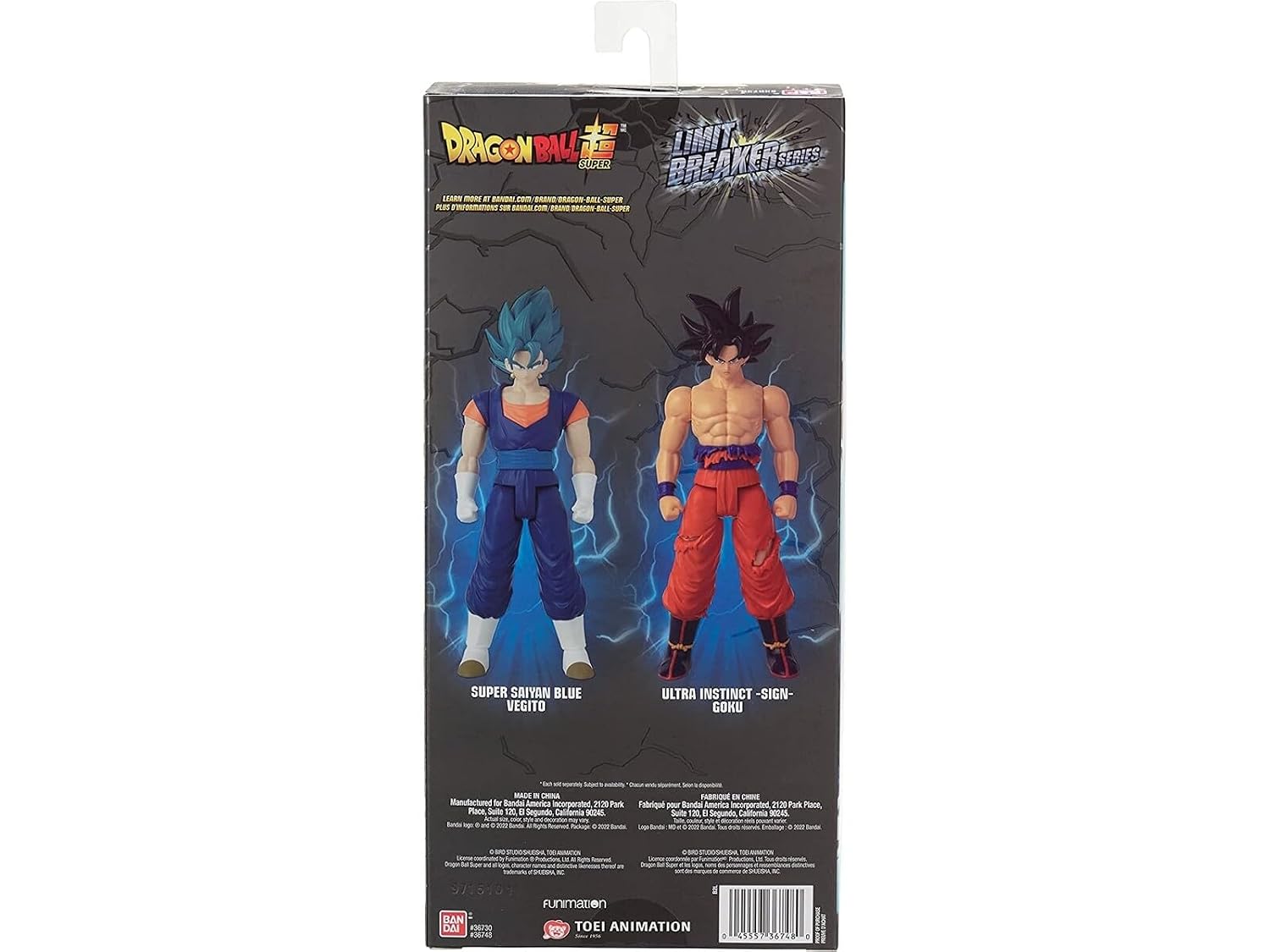 BANDAI Limit Breaker — Figurine Goku Ultra Instinct 30 cm – Image 3