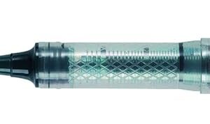 Uni-Ball 146751 - Stylo roller Uni-Ball Vision Elite, 0,4 mm, technologie Airplane Safe, bleu-noir