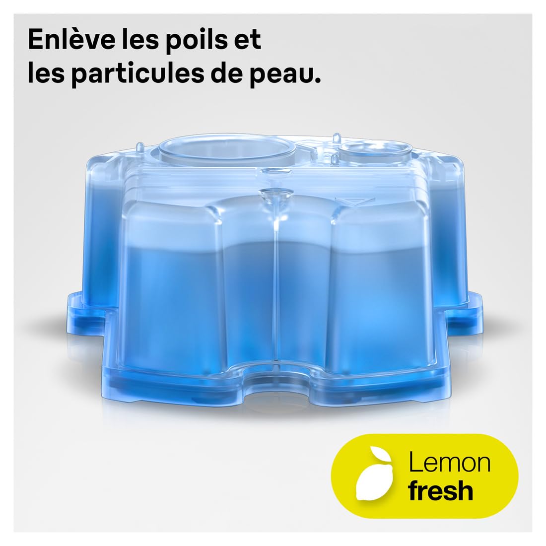 Braun Clean&Charge Rasoir Électrique Barbe Cartouches de Recharge, Compatibles avec Toutes les Stations Braun SmartCare et Clean&Charge CCR2 2 Paquets – Image 3