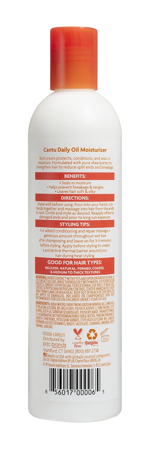CANTU Shea Butter — Soin hydratant quotidien 384 ml – Image 3