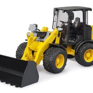 bruder 02485 - Cat Articulated Skid-Steer Loader - 1:16 véhicule, Skid Steer Loader, Articulated Loader, Wheel Loader, Jouet à partir de 3 Ans