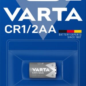 VARTA Piles CR1/2 AA, lot de 1, 3V, piles spéciales pour appareils électroniques, longue durée de vie, hautes performances