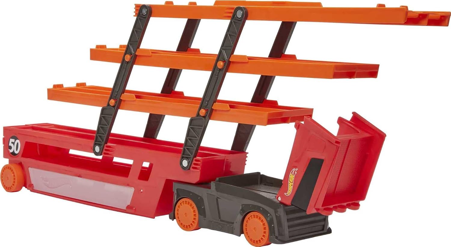 HOT WHEELS — Méga transporteur jusqu'à 50 petites voitures – Image 3