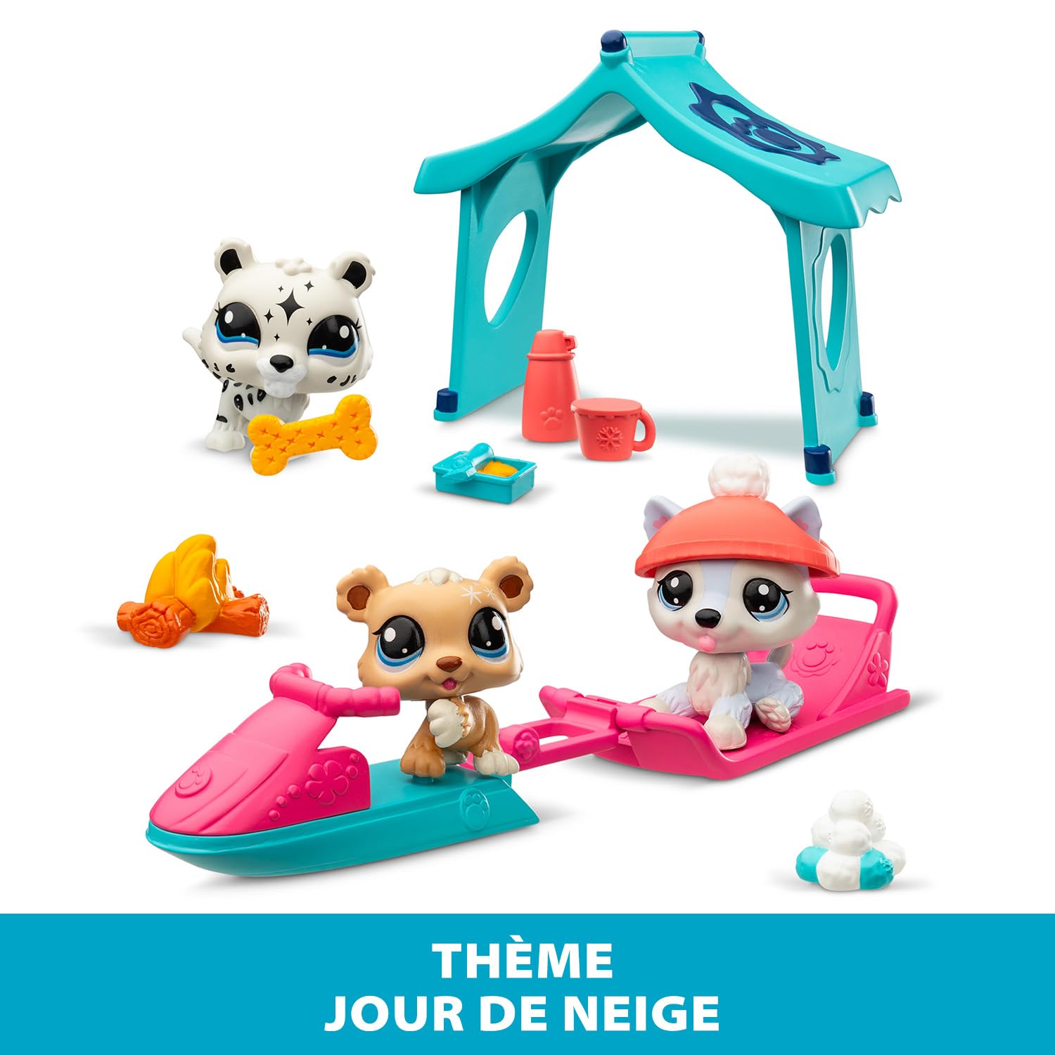 LITTLEST PET SHOP — Coffret Jour de Neige 3 Animaux – Image 2