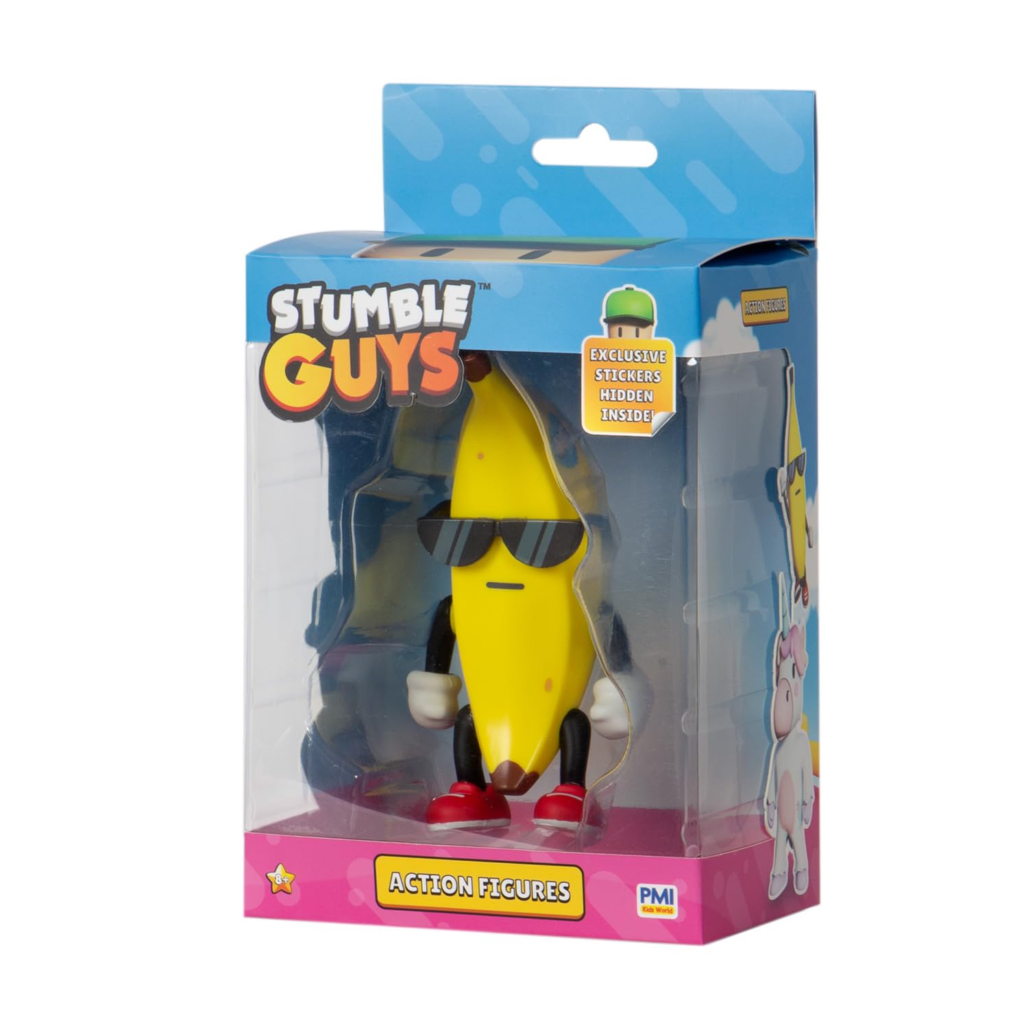 BANDAI Stumble Guys — Figurine articulée Banana Guy 11 cm – Image 4