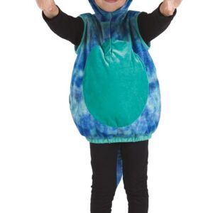 P'TIT CLOWN - Déguisement Animal Enfant - Parfait pour Carnaval, Fêtes Costumées et Évènements à Thème (Triceratops, 3-4 ans)