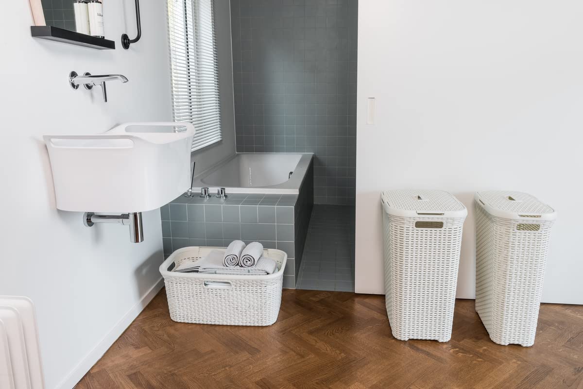CURVER Style — Panier à linge 45L ivoire – Image 4