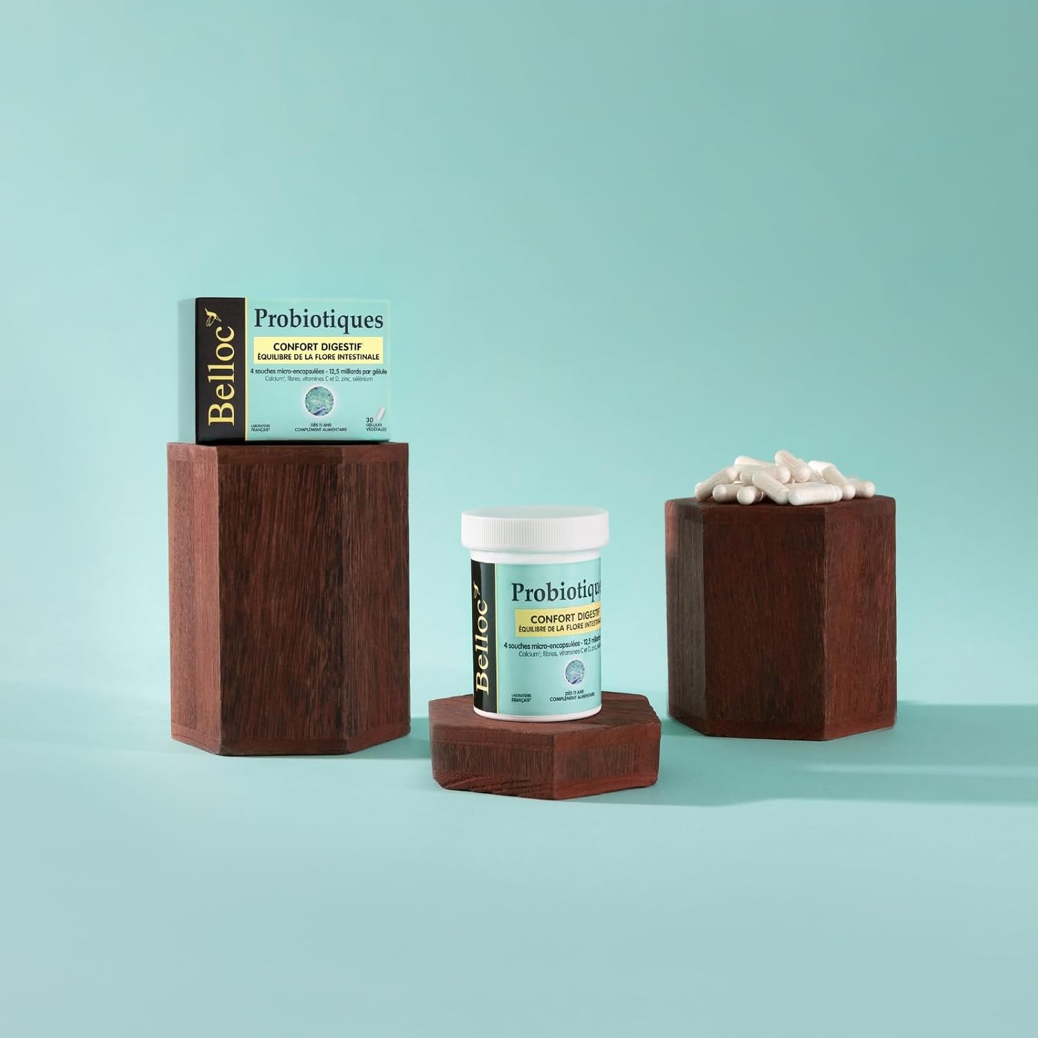 BELLOC — Probiotiques confort digestif 30 gélules végétales – Image 4