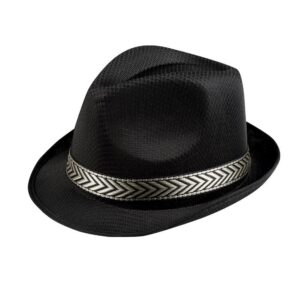 Boland Chapeau Borsalino noir pour adulte