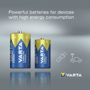 Alternative view of VARTA Longlife Power — Piles C LR14 Alcalines x2