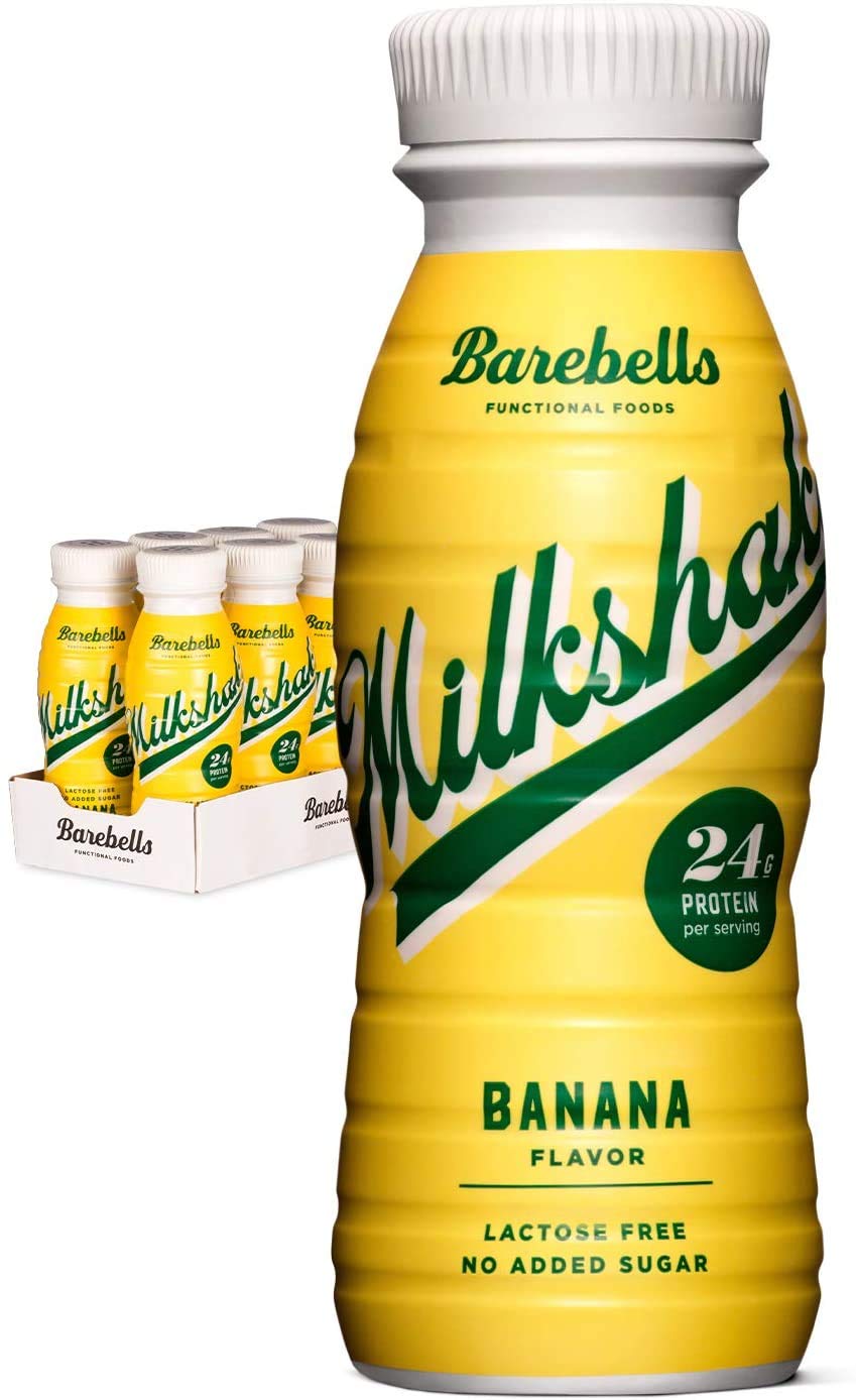 BAREBELLS — Milkshake Protéiné Banane 8x330ml – Image 4