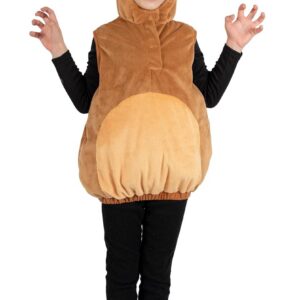 P'TIT CLOWN - Déguisement Animal Enfant - Parfait pour Carnaval, Fêtes Costumées et Évènements à Thème (Ours, 3-4 ans)