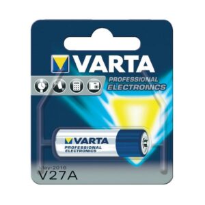 VARTA Piles V27A alcalines, lot de 1, Alkaline Special, 12V, pour montres, télécommandes, calculatrices, compactes avec une longue durée de vie & des hautes performances