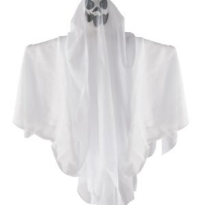 P'tit Clown - Petit Fantôme à Suspendre - Accessoire Amusant pour Décoration Halloween et Création d'une Ambiance Effrayante (Fantôme à Suspendre, 60 cm)