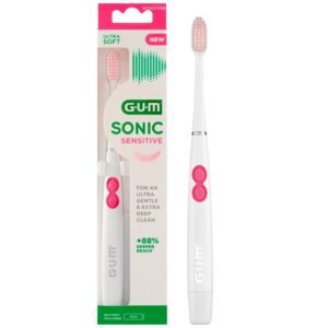 GUM Sonic Sensitive — Brosse à dents ultra souple