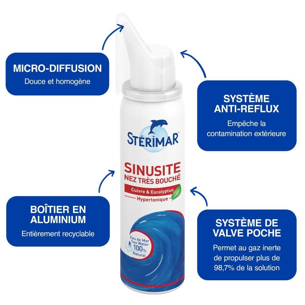 STÉRIMAR — Spray Nasal Décongestionnant Sinusite 50 ml – Image 7