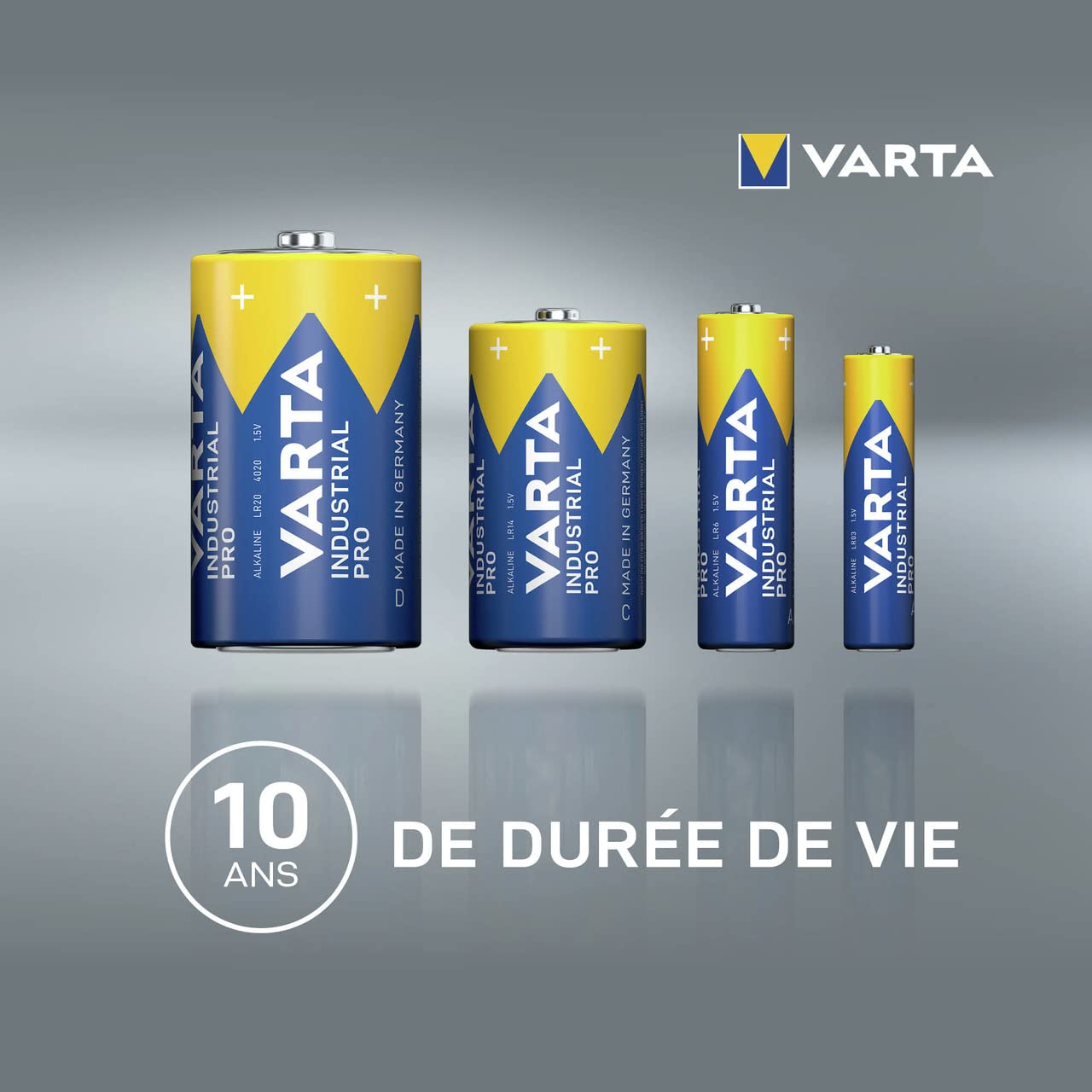 VARTA Industrial Pro — Lot de 20 Piles D LR20 1,5V – Image 2