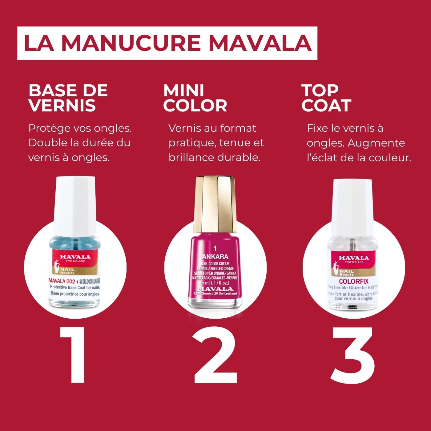 MAVALA Colorfix — Top coat transparent ultra-brillant 10 ml – Image 6
