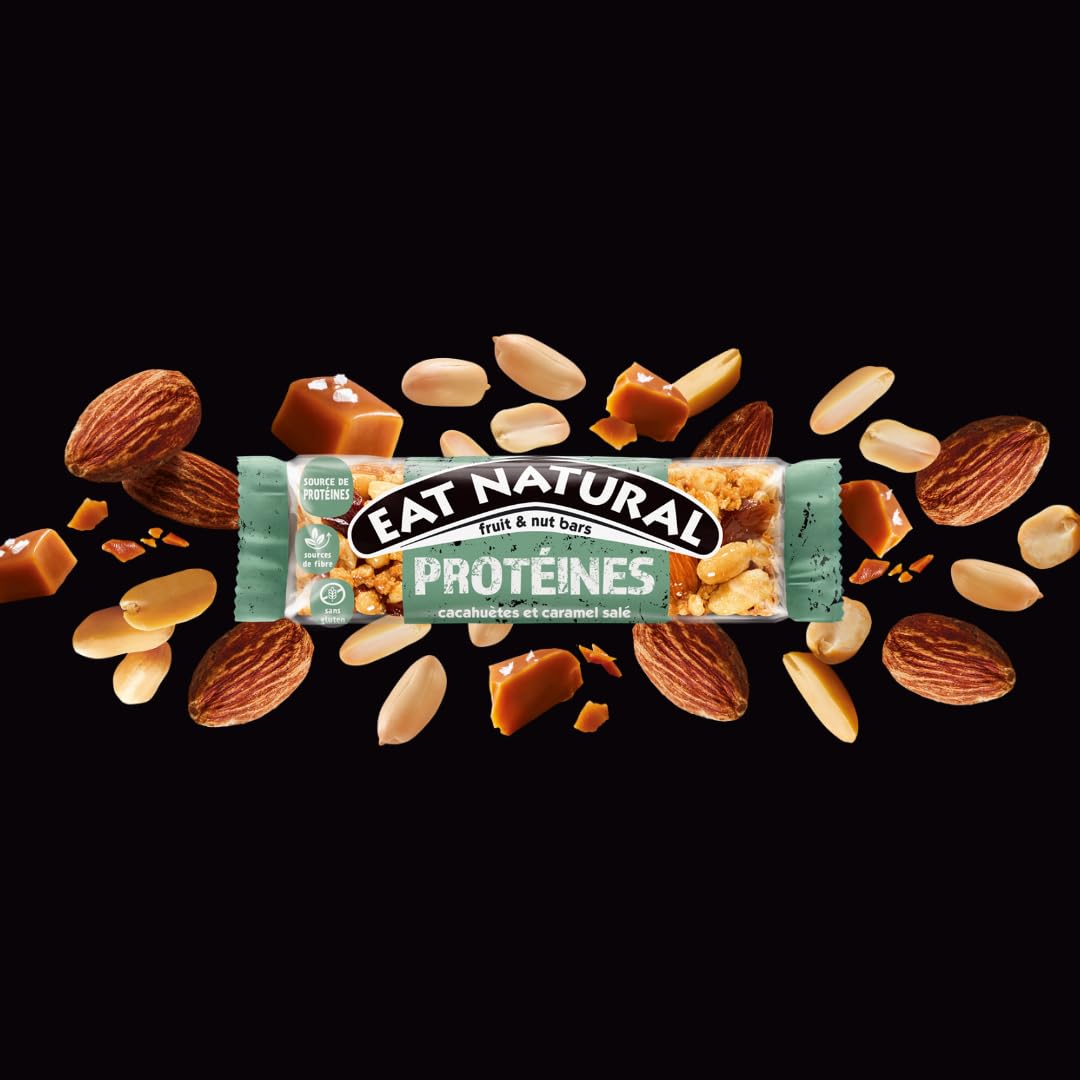 EAT NATURAL — Barres sans gluten protéinées cacahuètes-amandes – Image 6
