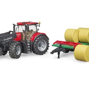 Alternative view of BRUDER Case IH Optum 300CVX — Tracteur 1:16 avec remorque