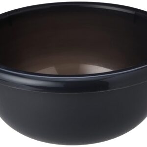 Curver Bassine Ronde 2,5L - Cuvette pour Ménage, Cuisine, Bains de Pieds, Pédicure - Bac de Lavage Pratique et Empilable - Pour Linge Vaisselle Légumes - 24 x 24 x 10 cm - Gris Anthracite