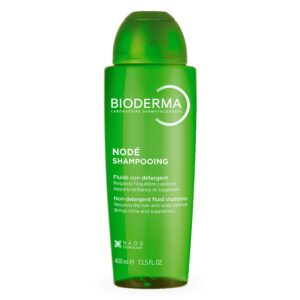 BIODERMA Nodé shampooing fluide - Nettoie, respecte et protège le cuir chevelu - Redonne éclat et brillance - Tous types de cheveux - Pour toute la famille - Flacon 400 ml