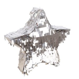 Alternative view of P'TIT CLOWN — Piñata Étoile Argent 36 x 36 x 9 cm