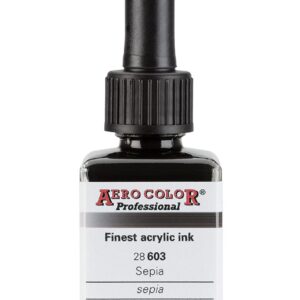 Schmincke - AERO COLOR Professional - Peinture pour aérographe - 28ml - Sépia