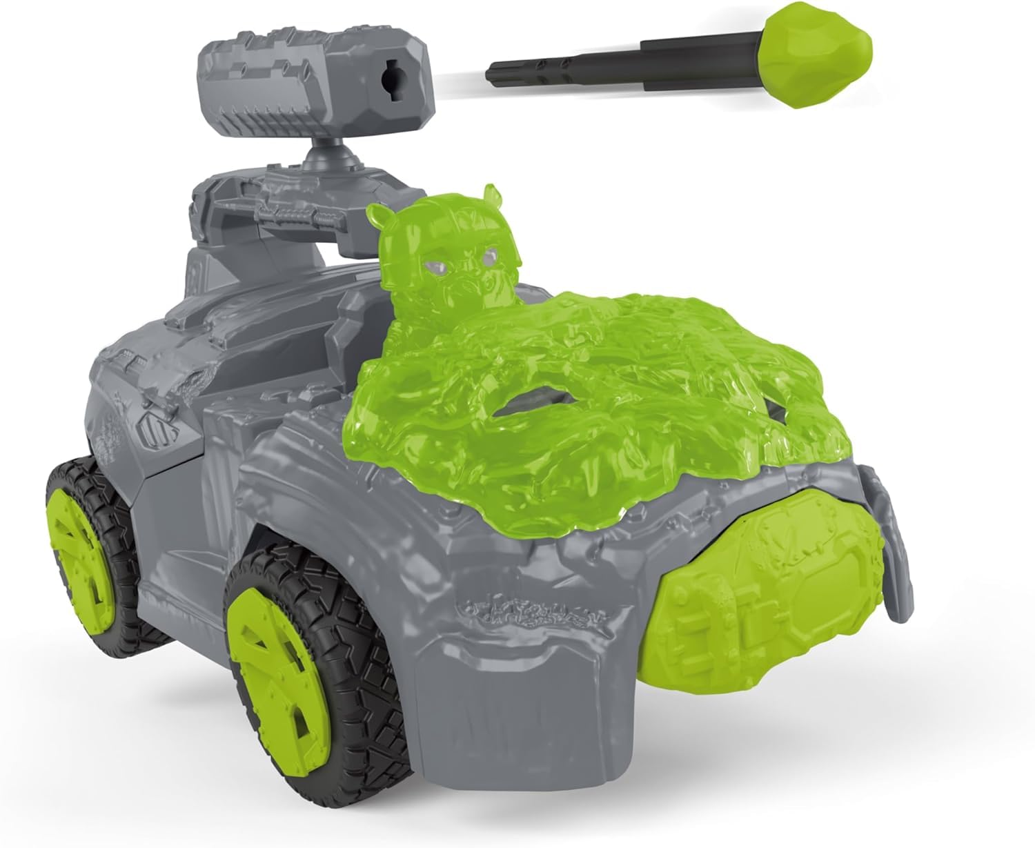 SCHLEICH Eldrador Creatures — Crashmobile de Pierre 17 pièces – Image 3