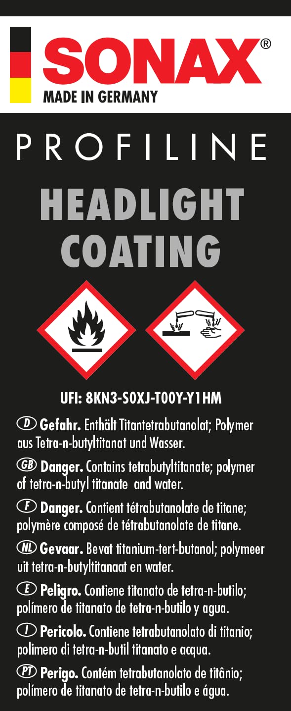 SONAX PROFILINE — Protection céramique phares plastique 50 ml – Image 3