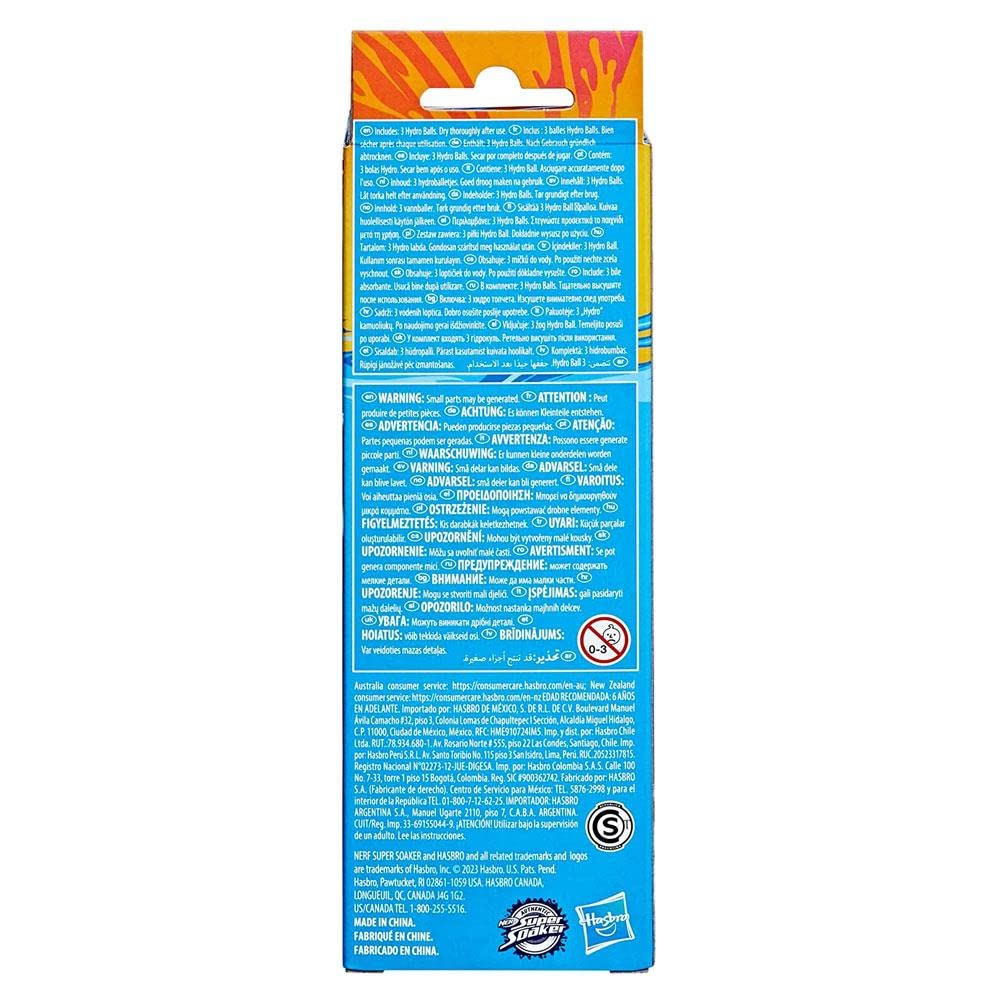 NERF Super Soaker Hydro Balls — Pack de 3 balles d'eau – Image 2