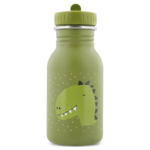 Trixie - Gourde pour Enfants en Acier Inoxydable 350ml - Mr. Dino (Dinosaure), Vert