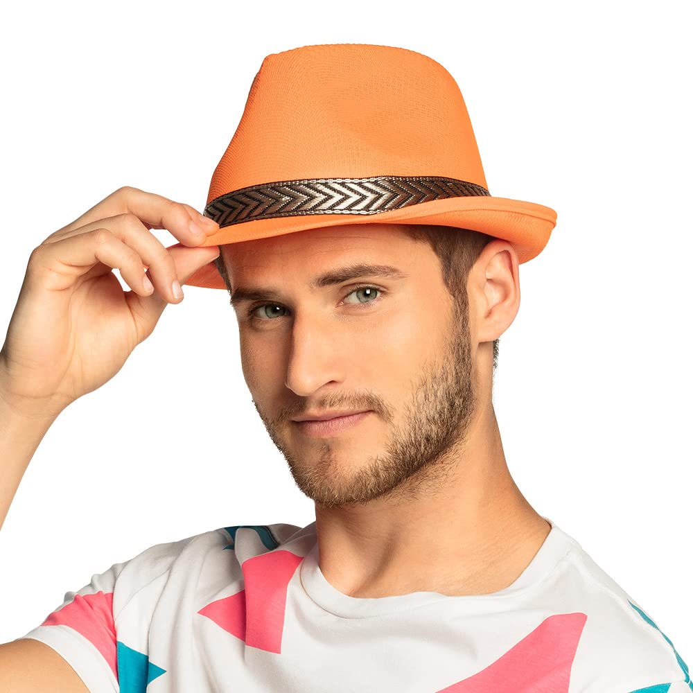 BOLAND Funky — Chapeau orange fluo taille unique – Image 2
