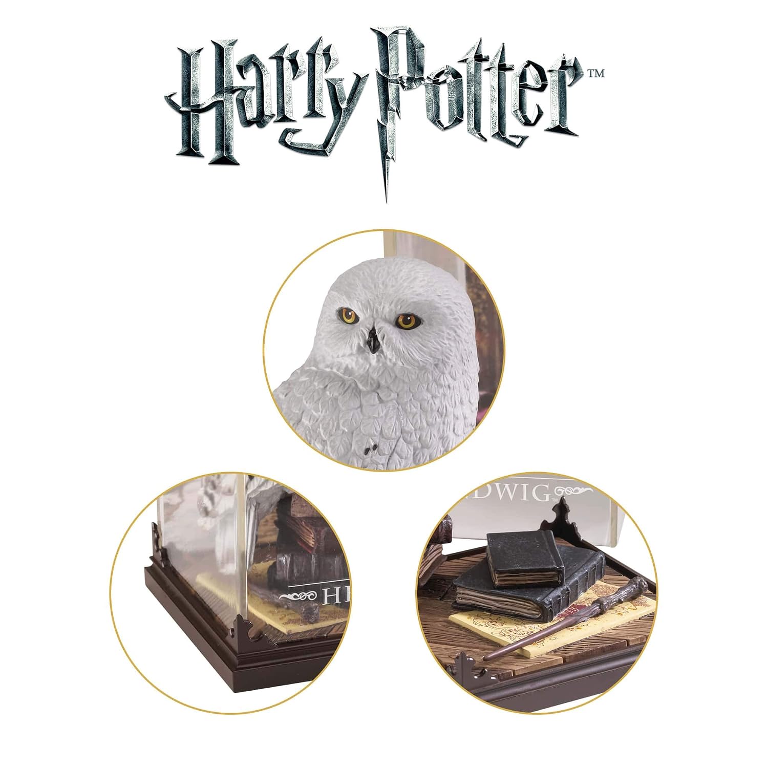 THE NOBLE COLLECTION — Figurine Hedwige Harry Potter – Image 3