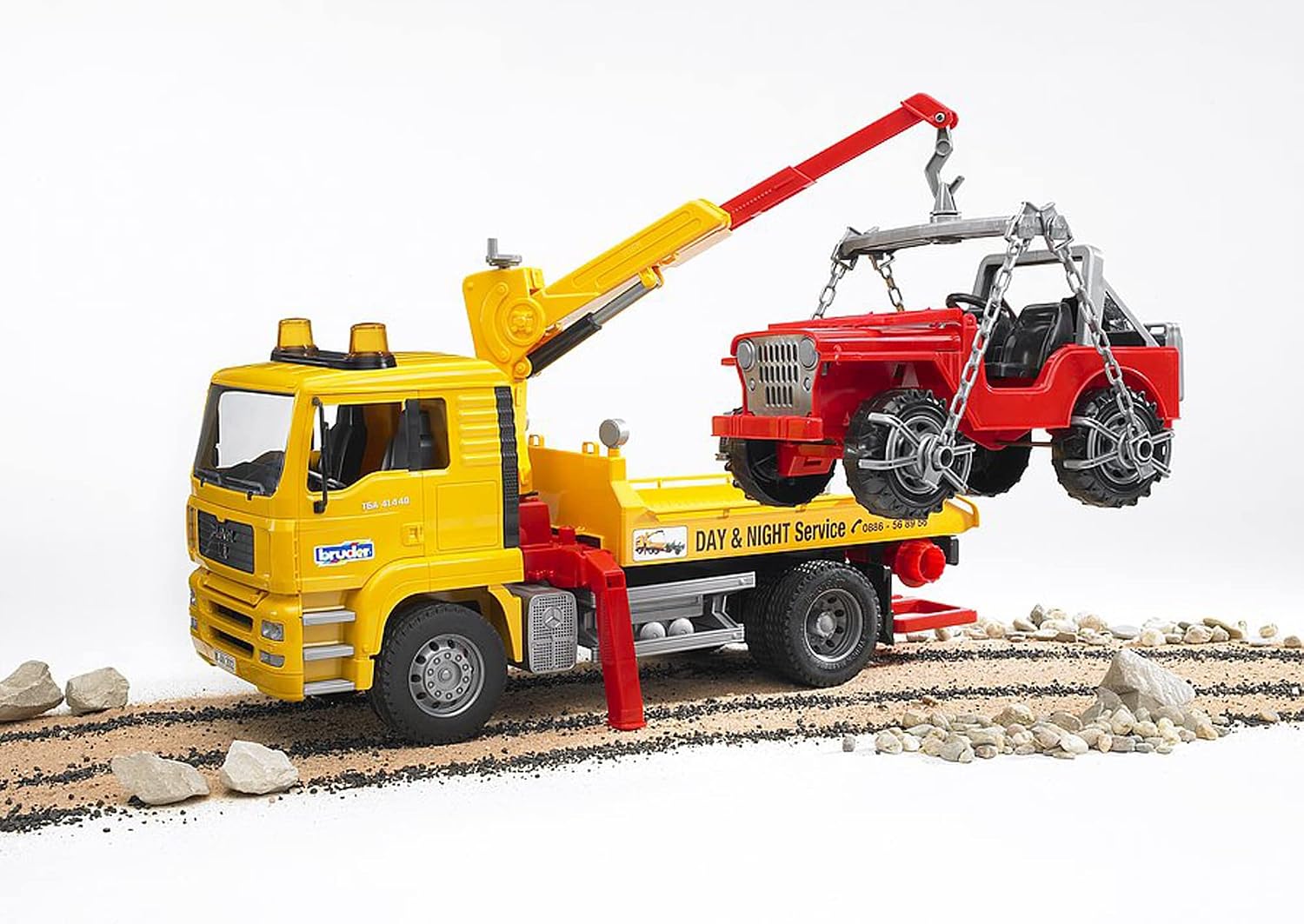 BRUDER MAN TGA — Camion de dépannage avec 4x4 1:16 – Image 6