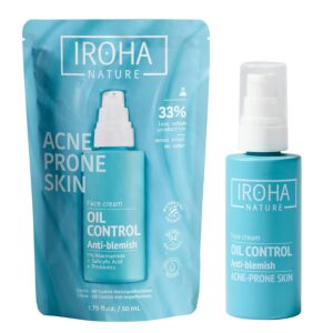 IROHA NATURE — Crème visage anti-imperfections à l’acide salicylique
