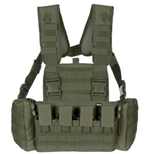 MFH Chest Rig Mission Olive, Olive, taille unique