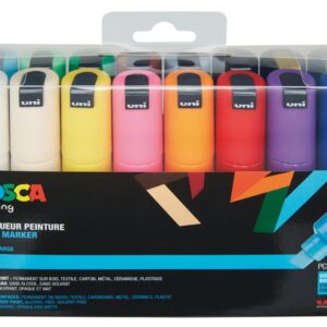 UNI-BALL POSCA — Marqueur à pointe biseautée large