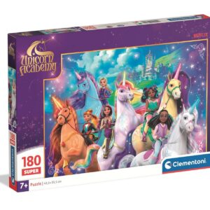 CLEMENTONI, PZL 180 Super Unicorn Academy, 7 Years, 29802