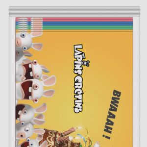 Alternative view of P’TIT CLOWN — Cartes d’Invitation Lapins Crétins x8